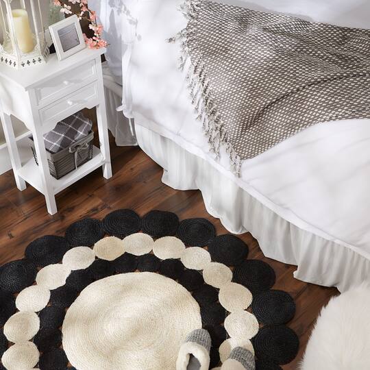 DII® Braided Round Jute Rug